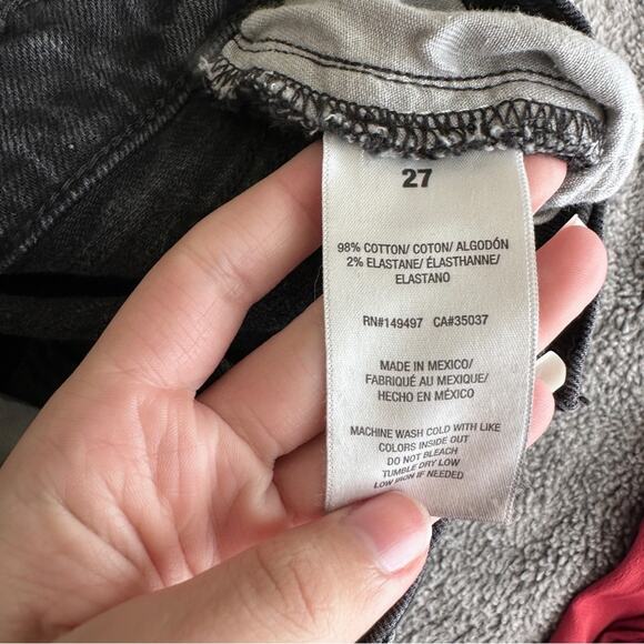 Favorite Daughter Evelyn Stirrup Jean In Storm Black 27 - Picture 5 of 6